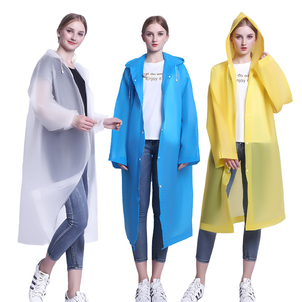 Kids Outdoor Adventure - 1pcs EVA Adult Raincoat Kid Adult