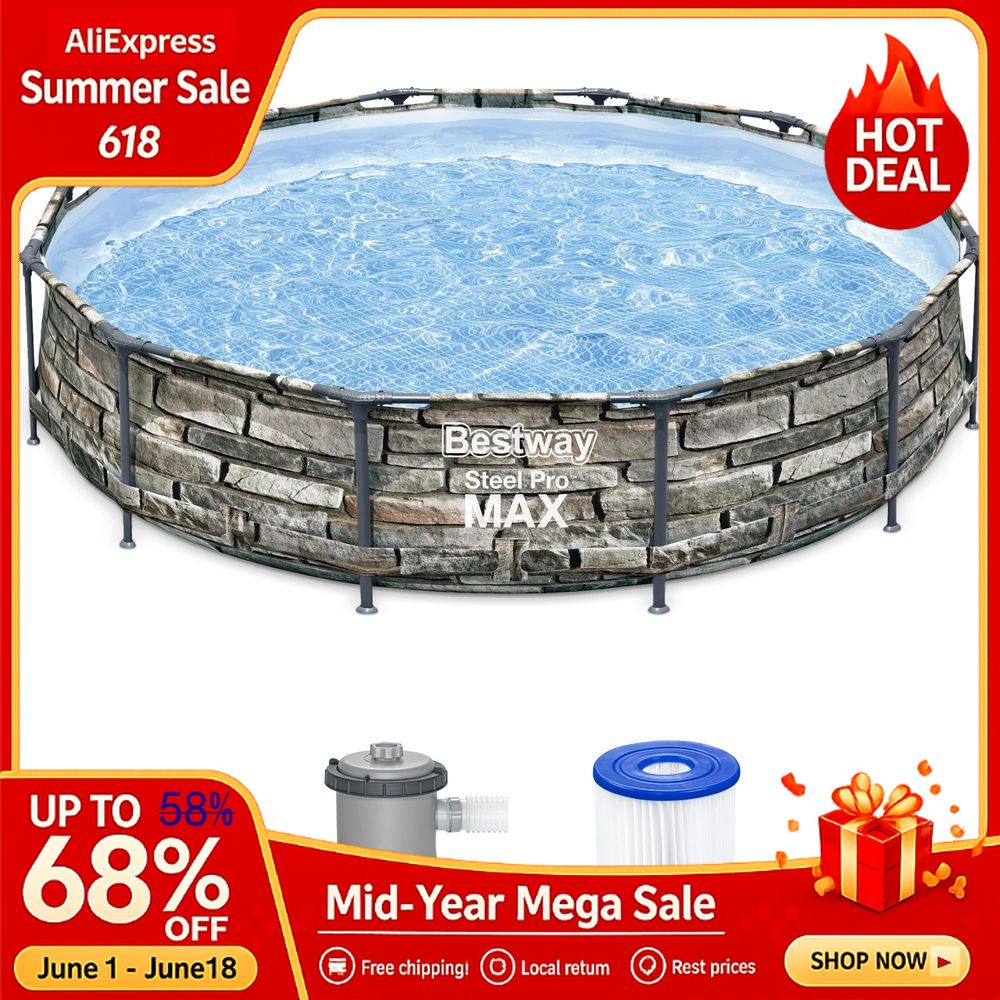 Kids Outdoor Frame - 12 x 30 Above Ground Pool,