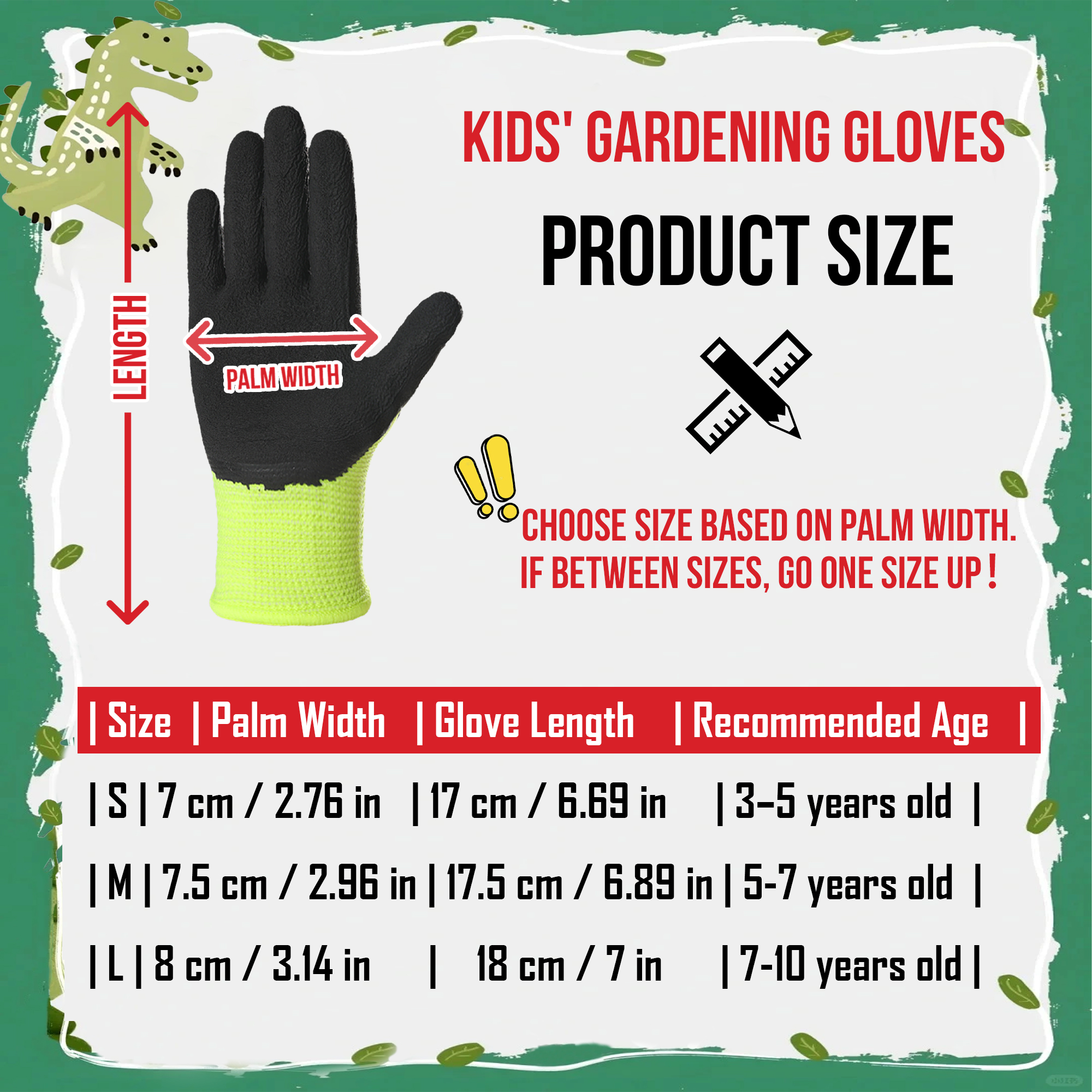4 Pairs Kids Gardening Gloves  - Kids Outdoor Gloves บทวิจารณ์และราคา