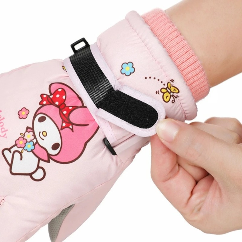 Melody Kuromi Winter Children  - Kids Outdoor Gloves บทวิจารณ์และราคา