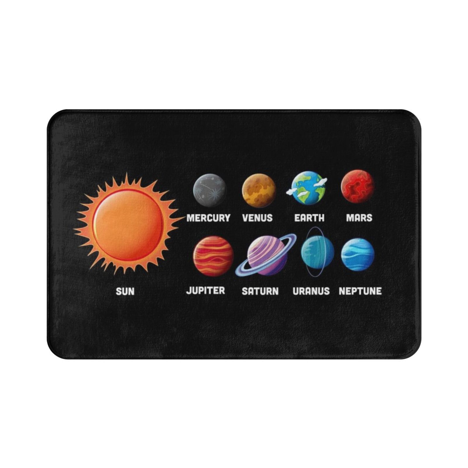 Solar System Planets With Name - Kids Outdoor Floor Cushions บทวิจารณ์และราคา