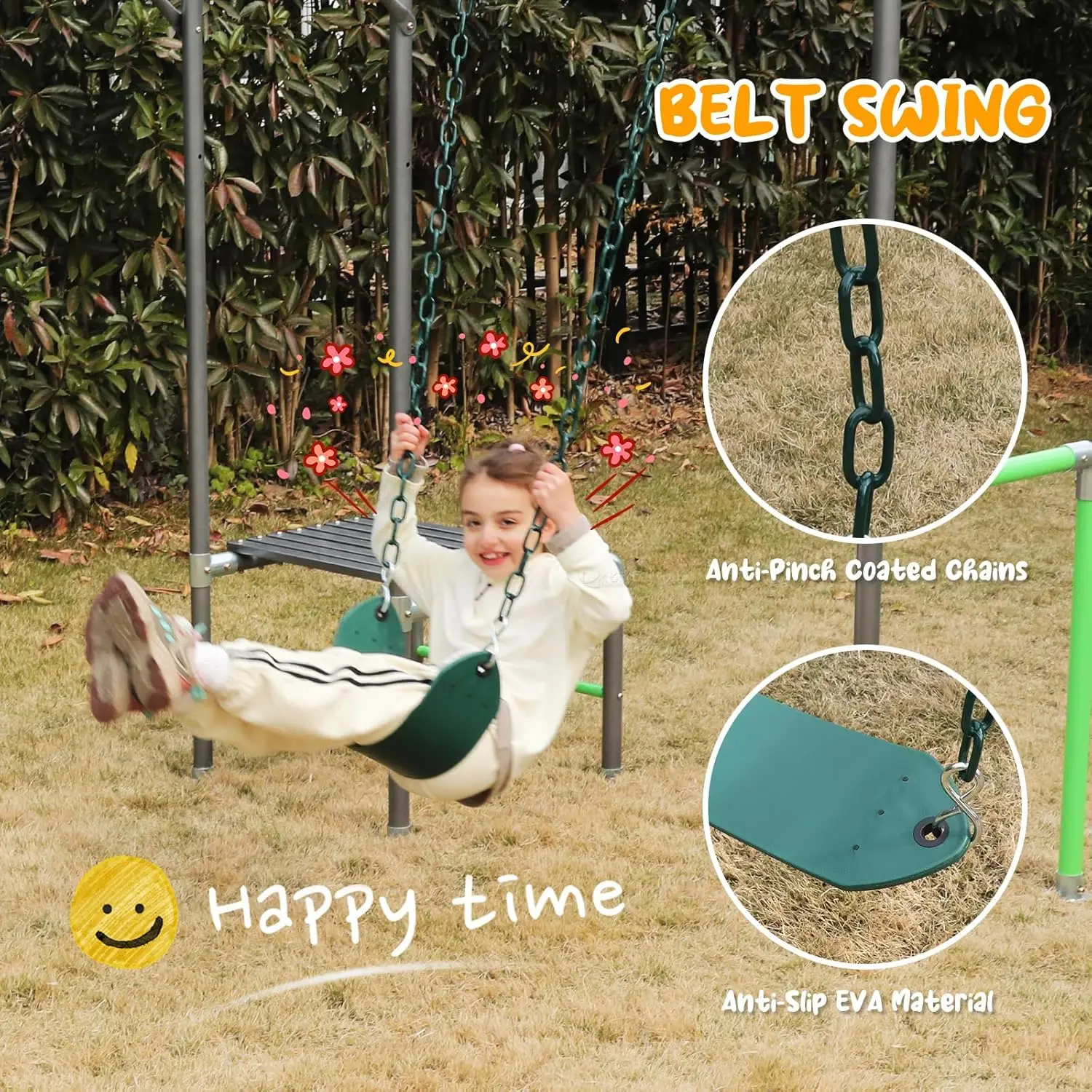 Outdoor Jungle Gym with Monkey - Kids Outdoor Monkey Bars บทวิจารณ์และราคา