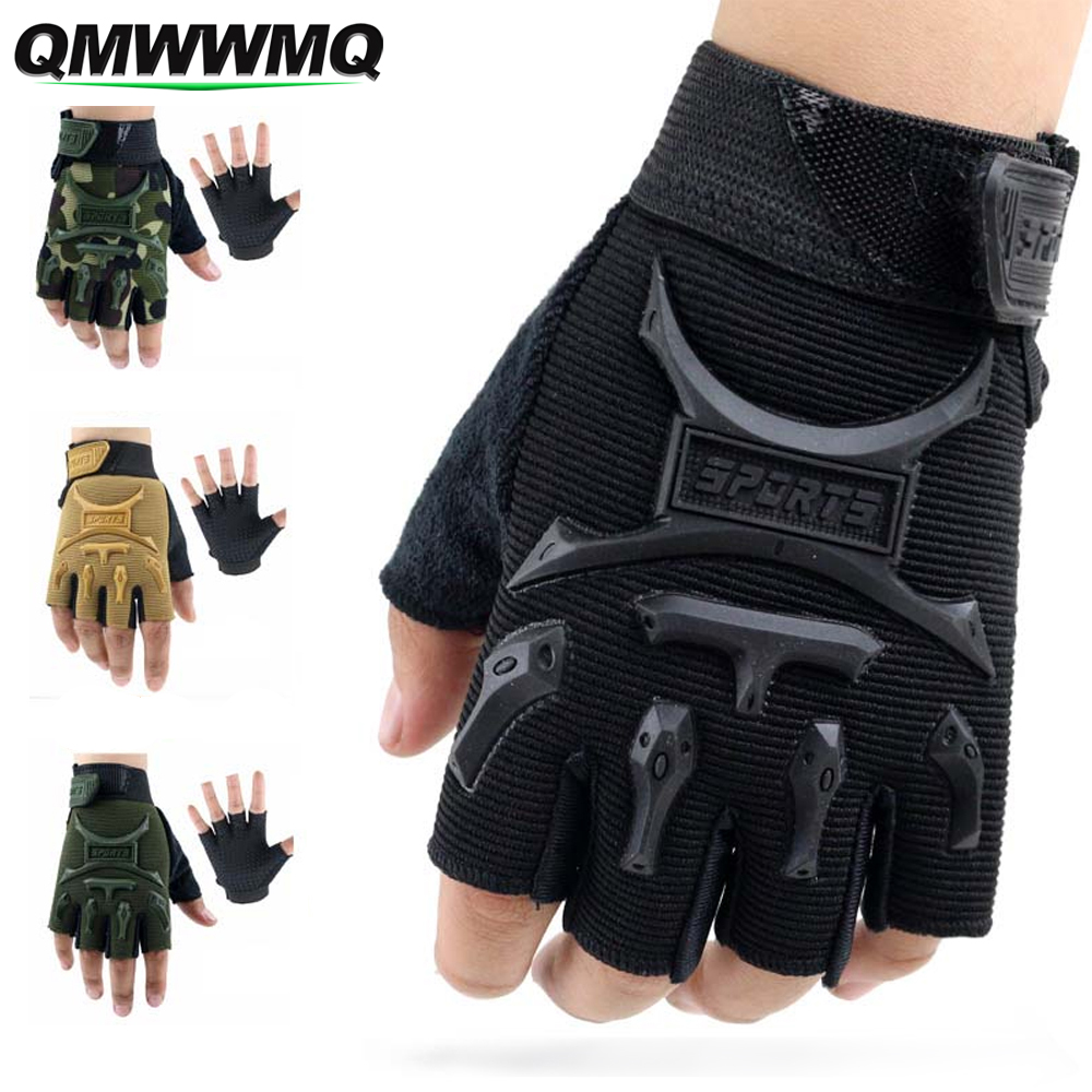 1Pair Kids Sport Gloves,Half F - Kids Outdoor Gloves บทวิจารณ์และราคา