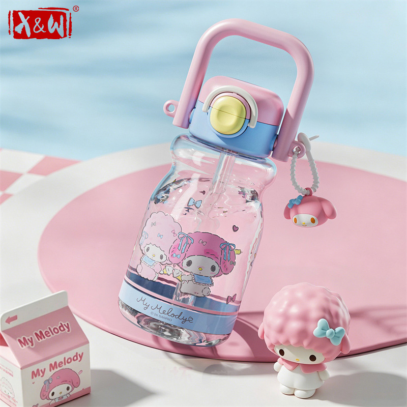 X&W Sanrio Kuromi Water Cup 65 - Outdoor Kid Friendly บทวิจารณ์และราคา