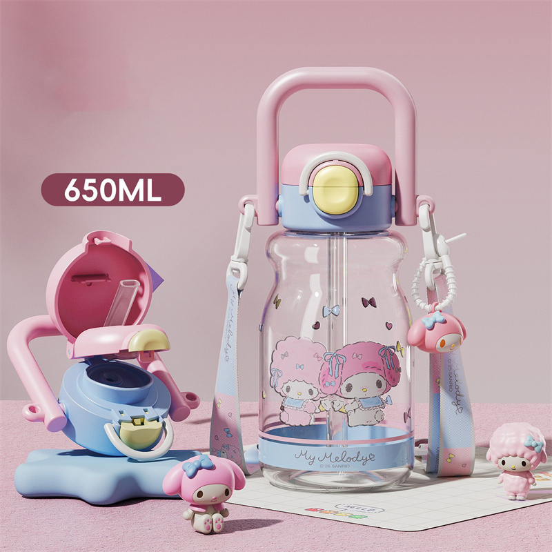 X&W Sanrio Kuromi Water Cup 65 - Outdoor Kid Friendly บทวิจารณ์และราคา