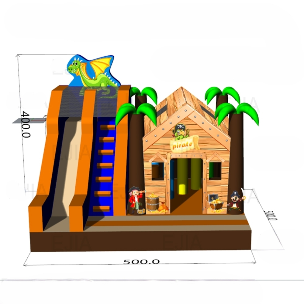Portable Commercial 17FT Large - Kids Outdoor Jumping Castle บทวิจารณ์และราคา