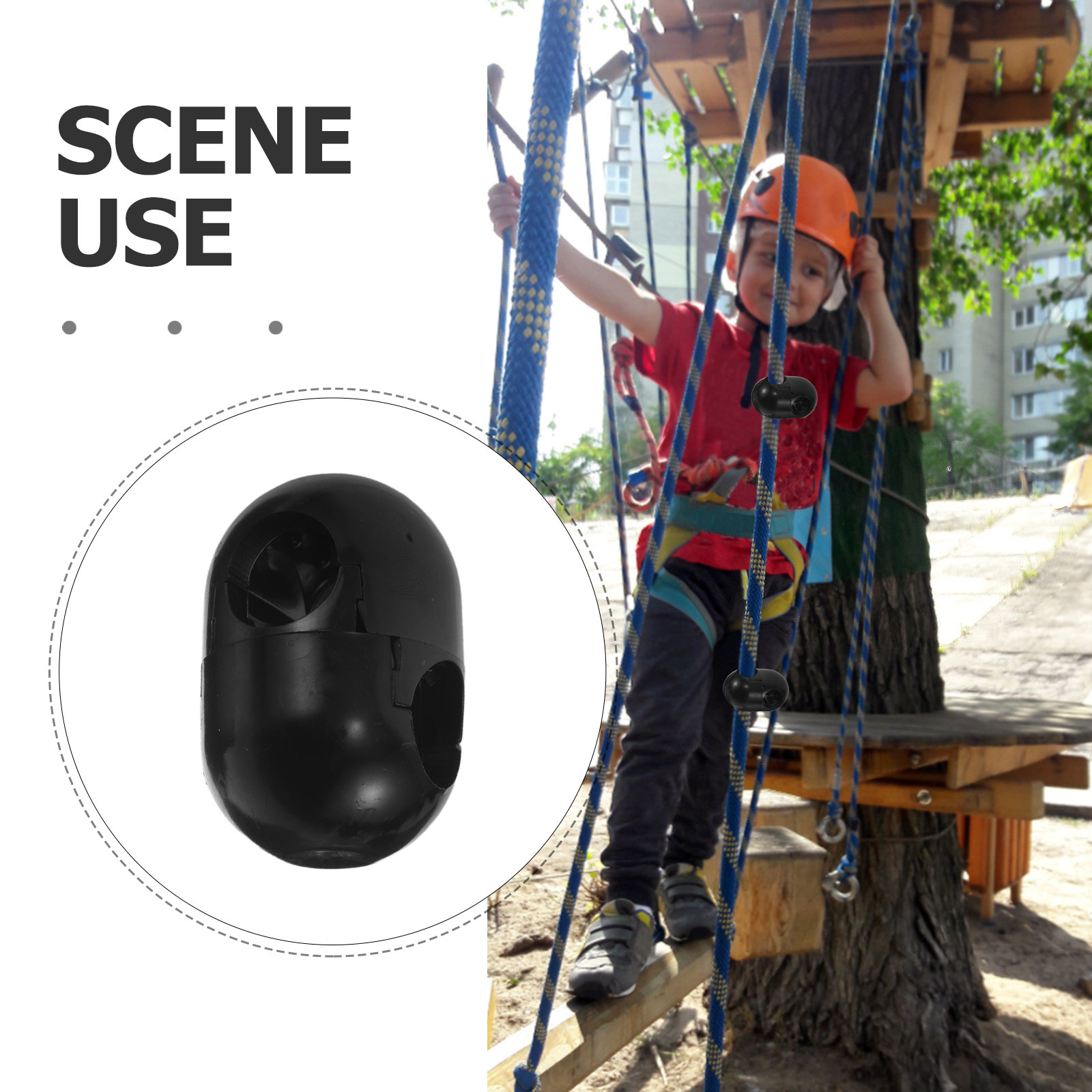 10Pcs Kids Climbing Rope Conne - Kids Outdoor Gloves บทวิจารณ์และราคา