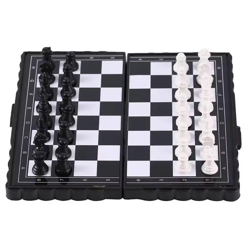 1Pc Mini Magnetic  Chess Set   - Outdoor Games For Kids บทวิจารณ์และราคา
