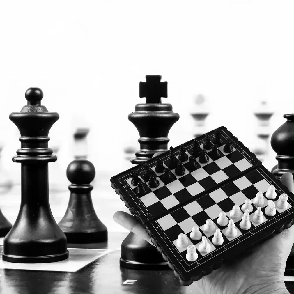 1Pc Mini Magnetic  Chess Set   - Outdoor Games For Kids บทวิจารณ์และราคา