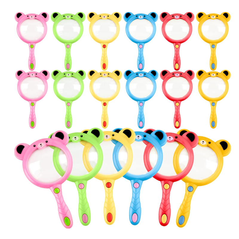 Cartoon Cute Hand Lens Magnifi - Kids Outdoor Explorer Kit บทวิจารณ์และราคา