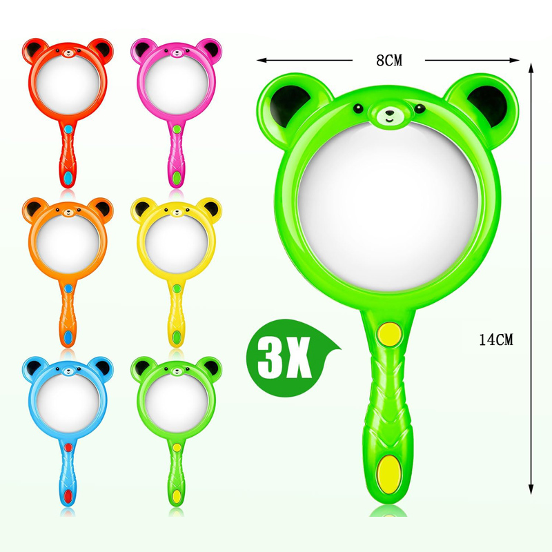 Cartoon Cute Hand Lens Magnifi - Kids Outdoor Explorer Kit บทวิจารณ์และราคา