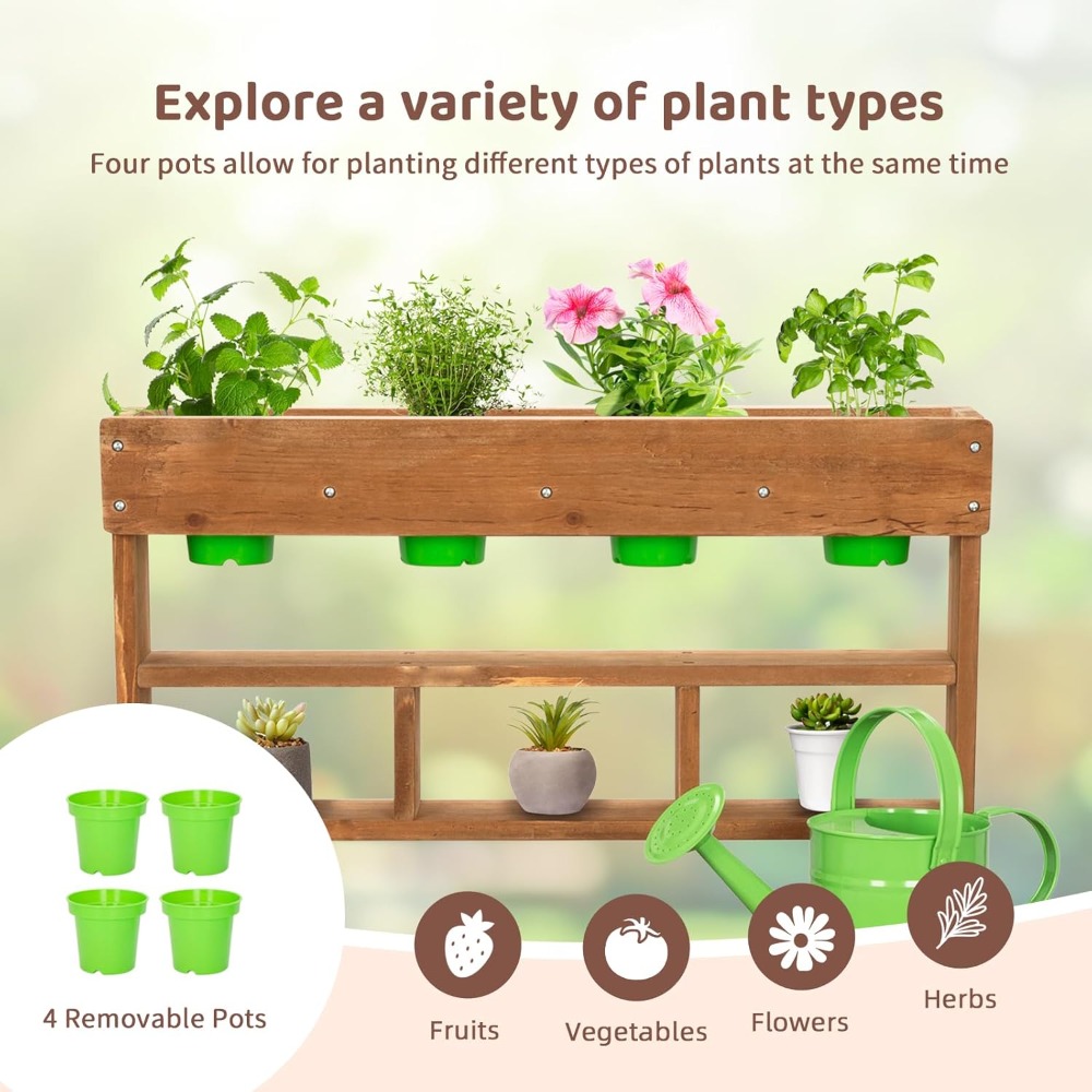 Potting Bench with Removable S - Kids Outdoor Sink บทวิจารณ์และราคา