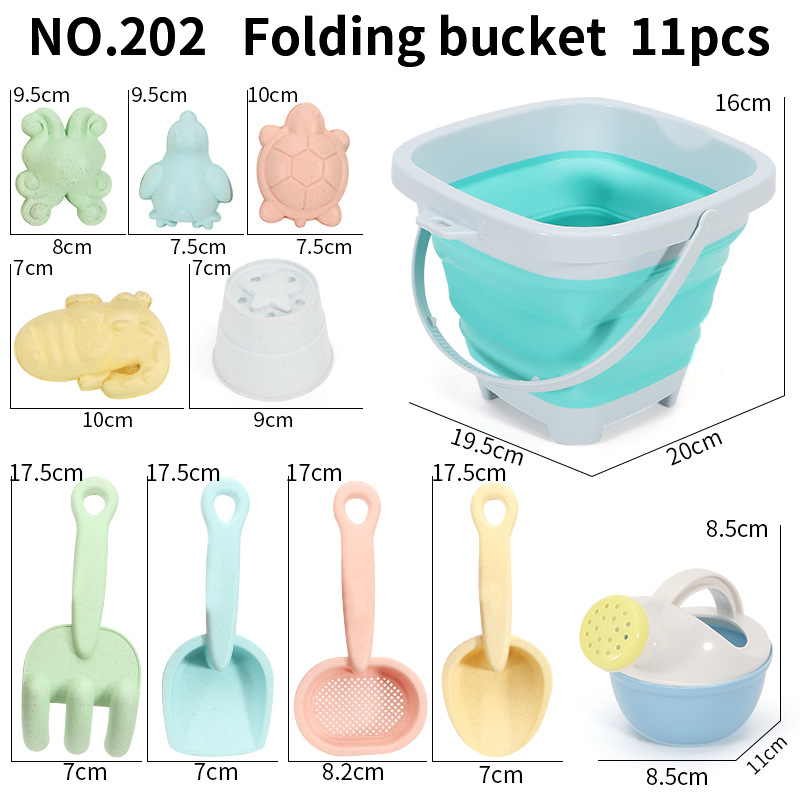 Beach Sand Play Water Set Fold - Kids Outdoor Sandbox บทวิจารณ์และราคา