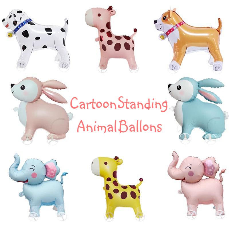 Cartoon Standing Animal Ballon - Kids Outdoor Easter Toys บทวิจารณ์และราคา