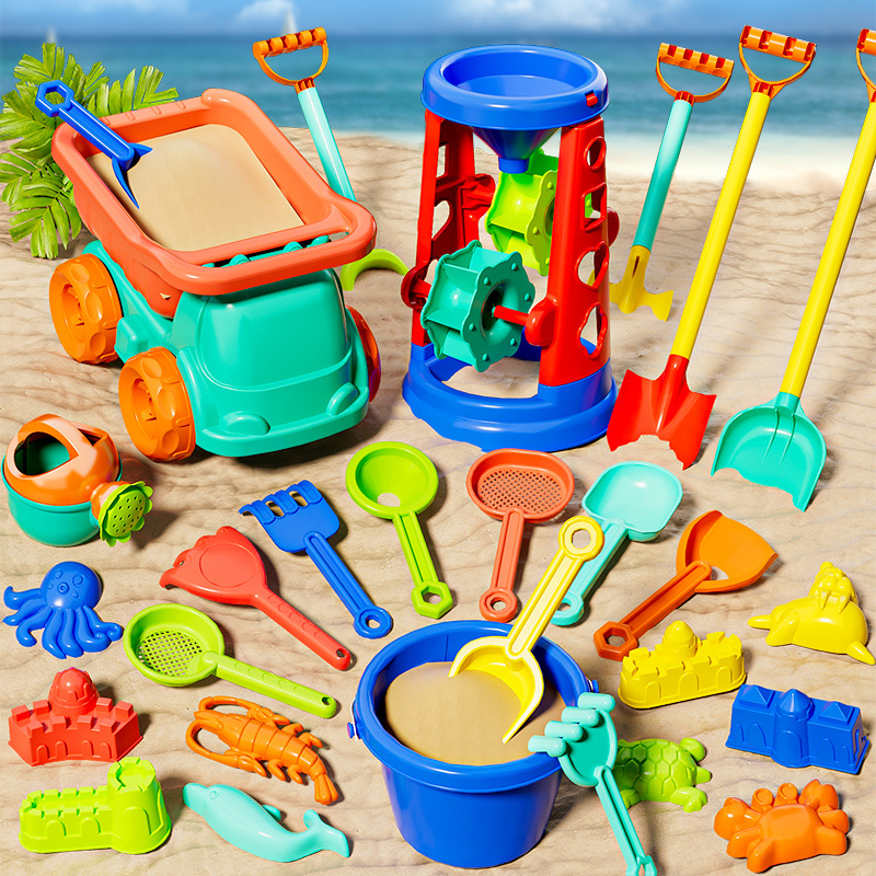Beach Toy Set for Kids Sand Wh - Kids Outdoor Sandbox บทวิจารณ์และราคา