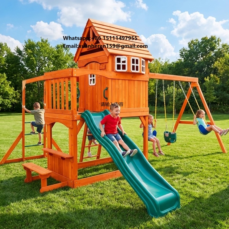 Large Outdoor Amusement Equipm - Kids Outdoor Monkey Bars บทวิจารณ์และราคา