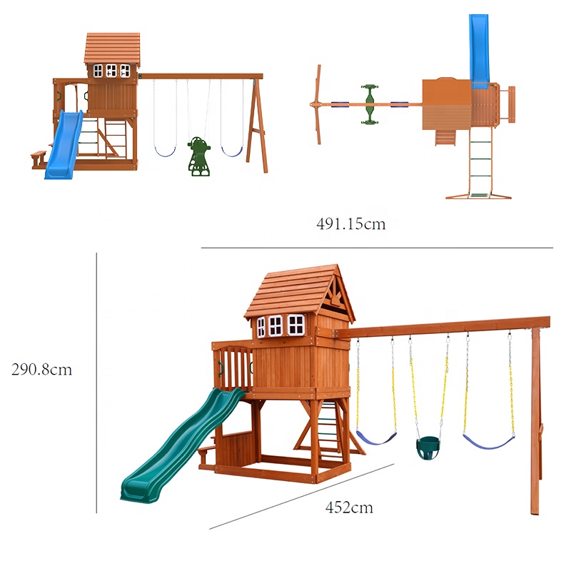Large Outdoor Amusement Equipm - Kids Outdoor Monkey Bars บทวิจารณ์และราคา