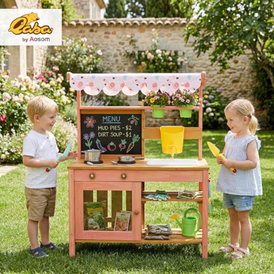 Outdoor kids mud kitchen for p - Kids Outdoor Sink บทวิจารณ์และราคา
