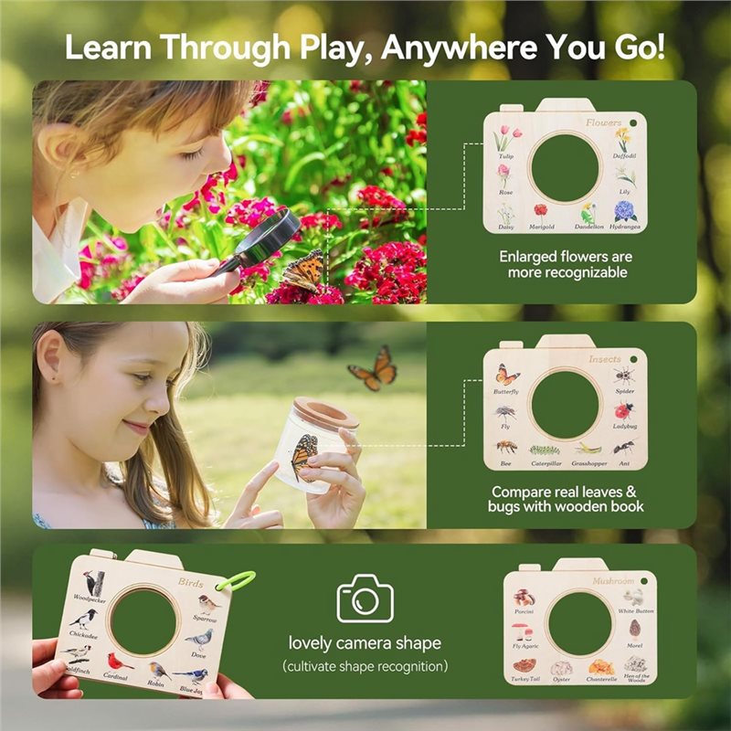 X18A-Bug Catcher Kit For Kids  - Kids Outdoor Explorer Kit บทวิจารณ์และราคา