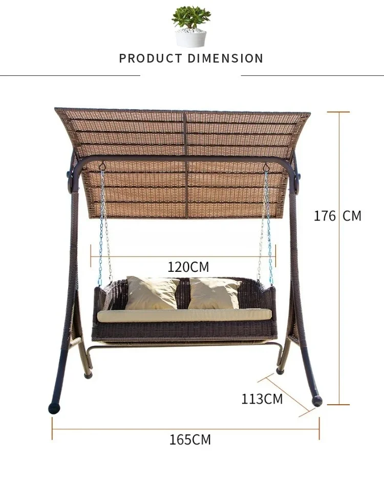 Hot sale2-Person Garden Rattan - Kids Outdoor Lawn Chair บทวิจารณ์และราคา
