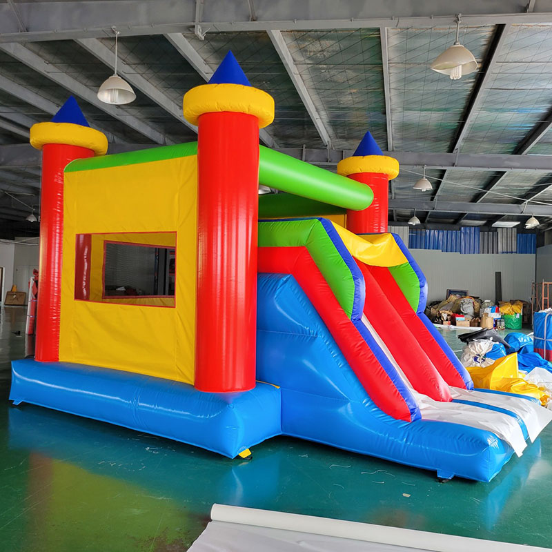 Bounce House with Slide Jumpin - Kids Outdoor Jumping Castle บทวิจารณ์และราคา