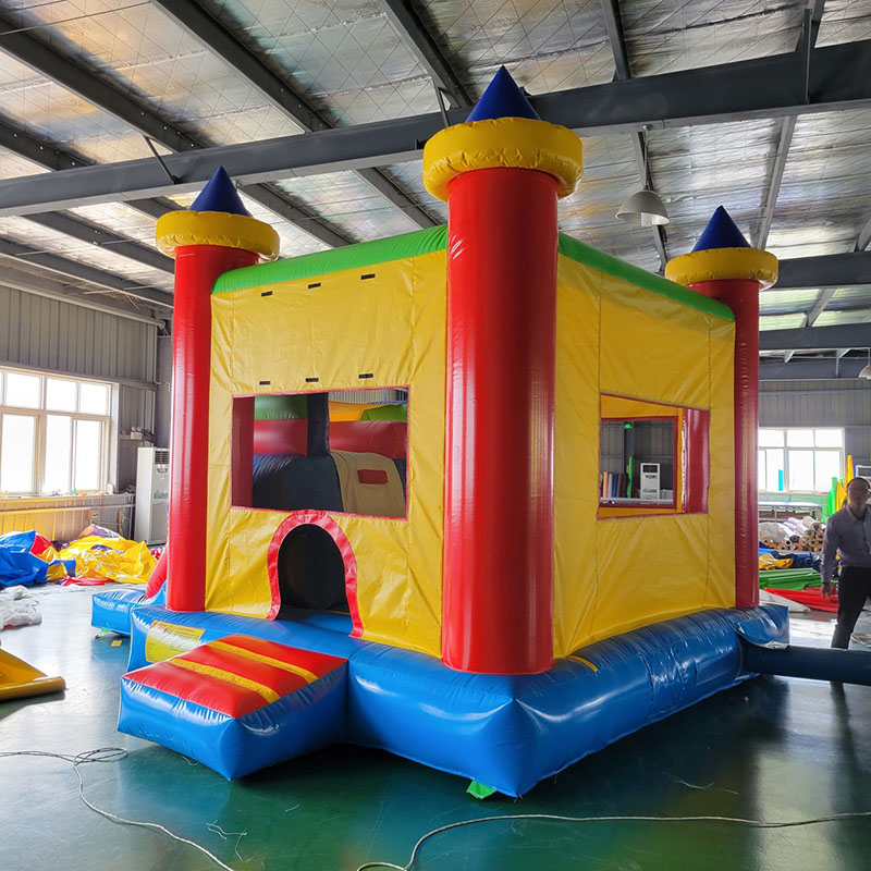 Bounce House with Slide Jumpin - Kids Outdoor Jumping Castle บทวิจารณ์และราคา