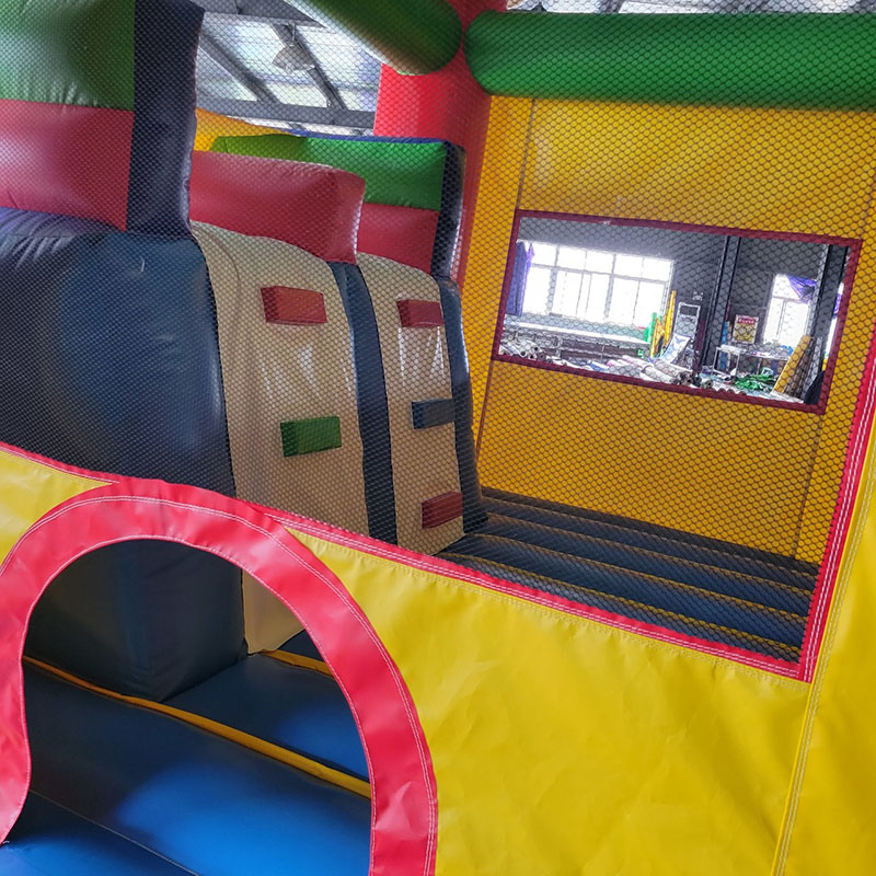Bounce House with Slide Jumpin - Kids Outdoor Jumping Castle บทวิจารณ์และราคา