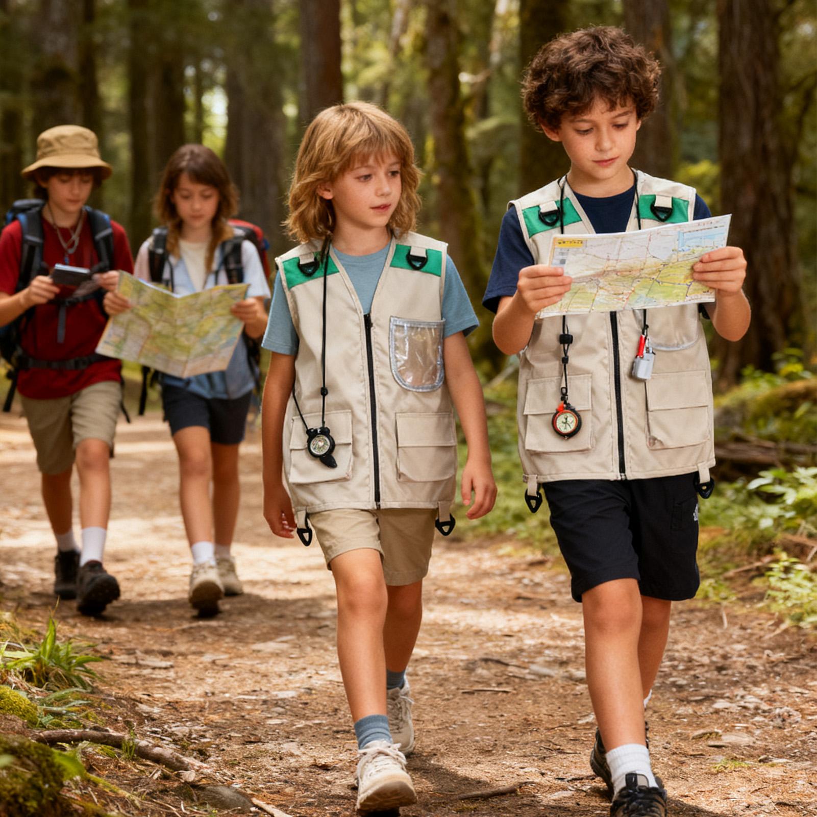 Kids Explorer Vest Costume Saf - Kids Outdoor Explorer Kit บทวิจารณ์และราคา