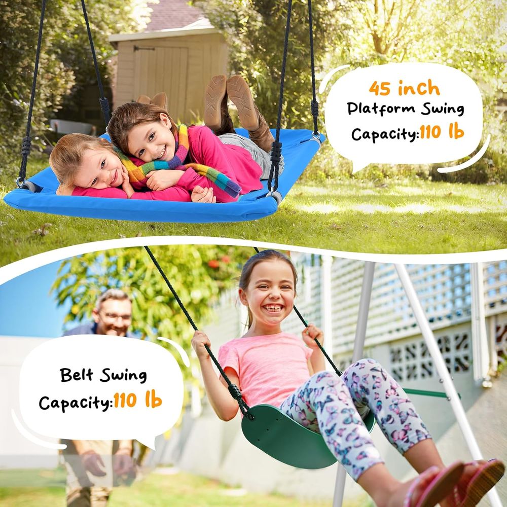 Swing Sets or Backyard with Mo - Kids Outdoor Monkey Bars บทวิจารณ์และราคา