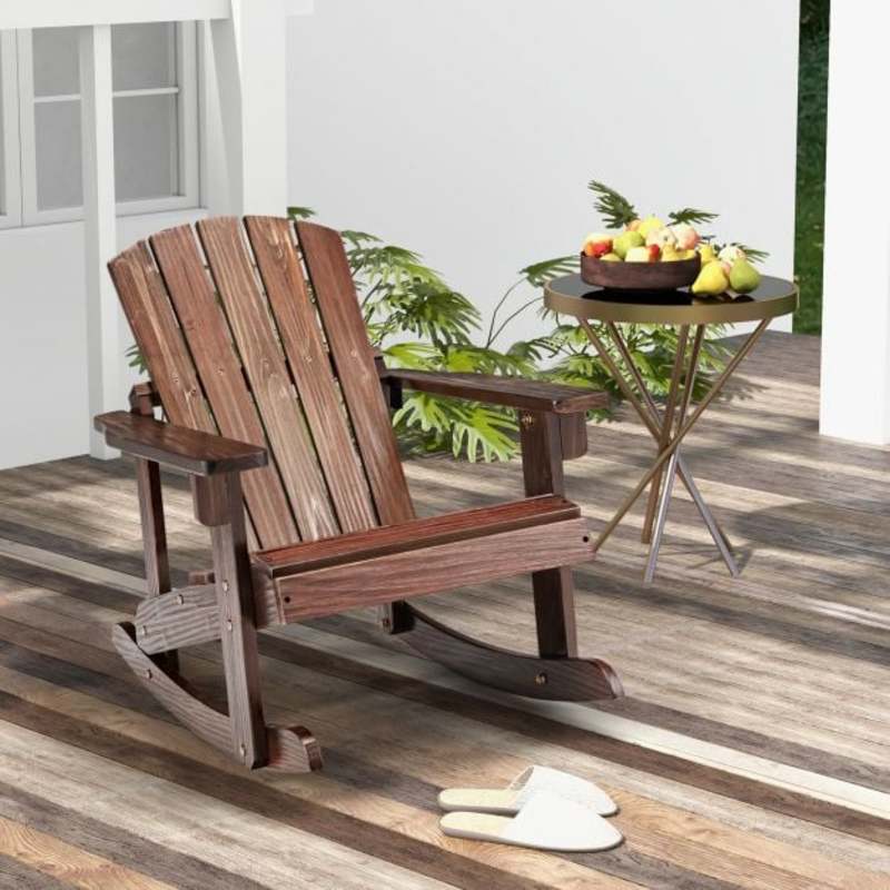 Outdoor Wooden Kid Adirondack  - Kids Outdoor Adirondack Chair บทวิจารณ์และราคา
