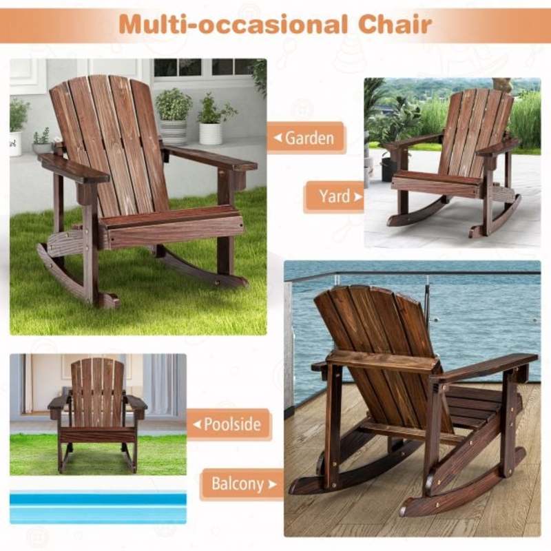 Outdoor Wooden Kid Adirondack  - Kids Outdoor Adirondack Chair บทวิจารณ์และราคา