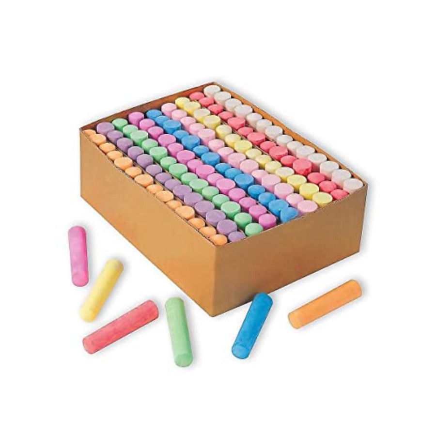 SandS Worldwide Sidewalk Chalk - Chalk Outdoor Jumbo บทวิจารณ์และราคา