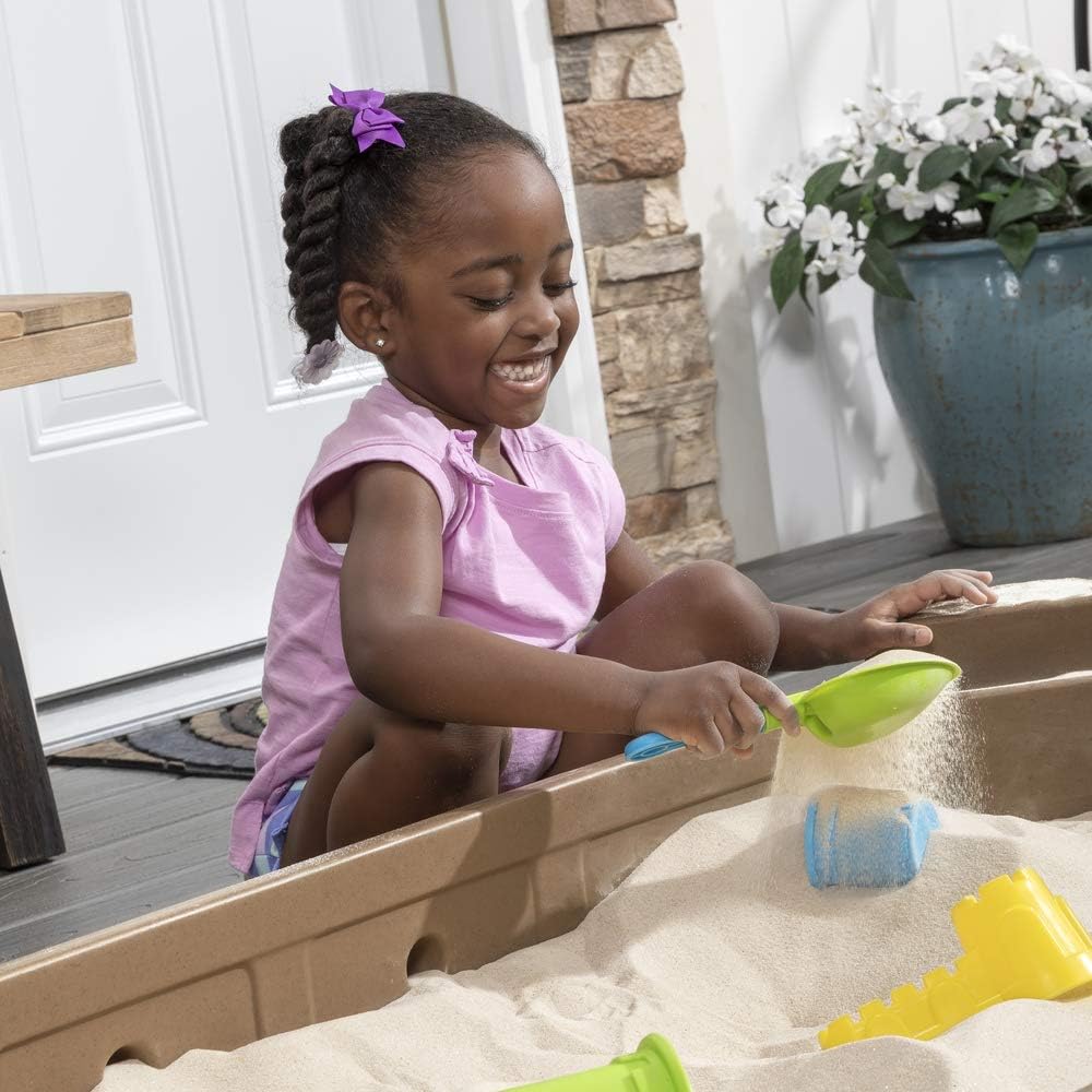 Naturally Playful Sandbox II,  - Kids Outdoor Sandbox บทวิจารณ์และราคา
