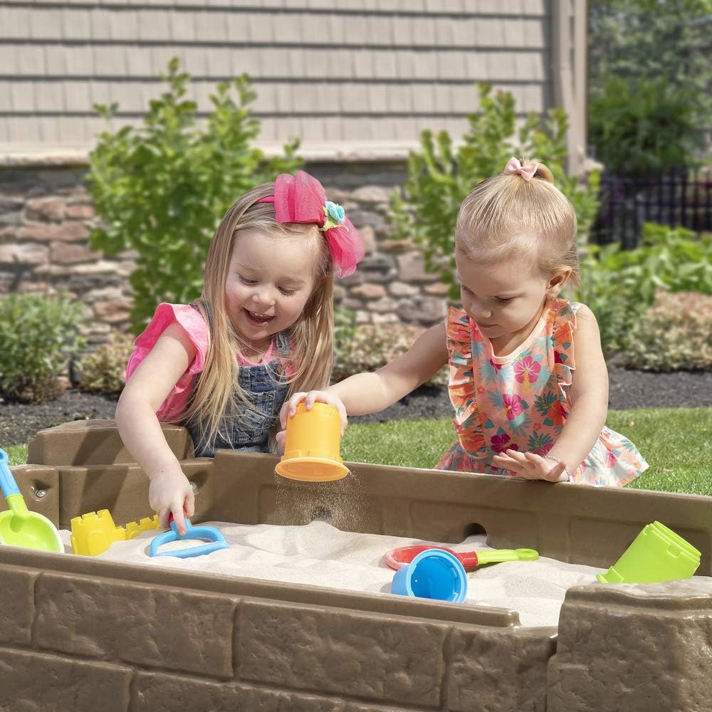 Naturally Playful Sandbox II,  - Kids Outdoor Sandbox บทวิจารณ์และราคา