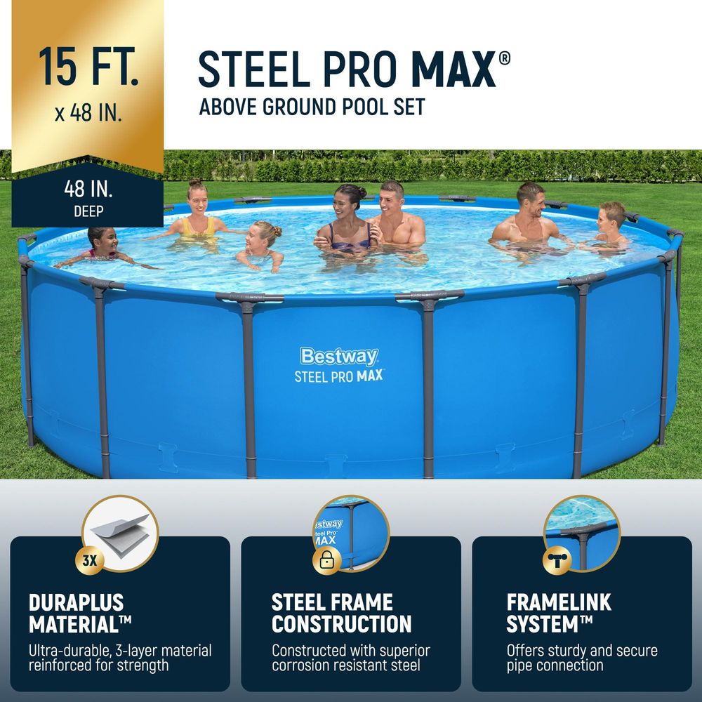 Steel Pro MAX 15 x 48 Above Gr - Kids Outdoor Frame บทวิจารณ์และราคา