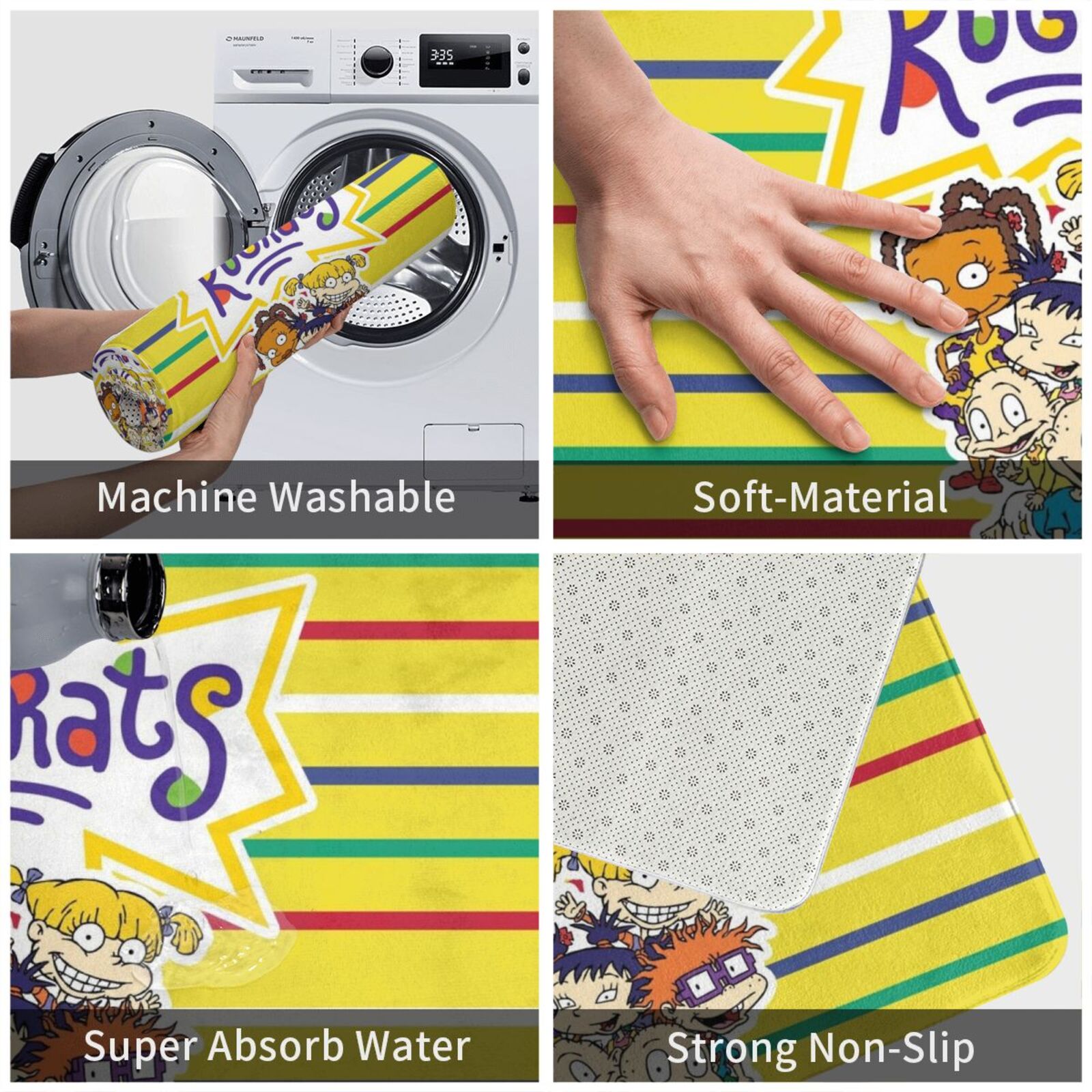 90s Tv Show Carpet Mat Rug Cus - Kids Outdoor Floor Cushions บทวิจารณ์และราคา
