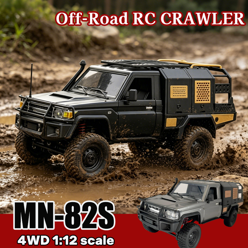 RC Crawler MN82S 1/12 Full Sca - Kids Outdoor Electric Car บทวิจารณ์และราคา
