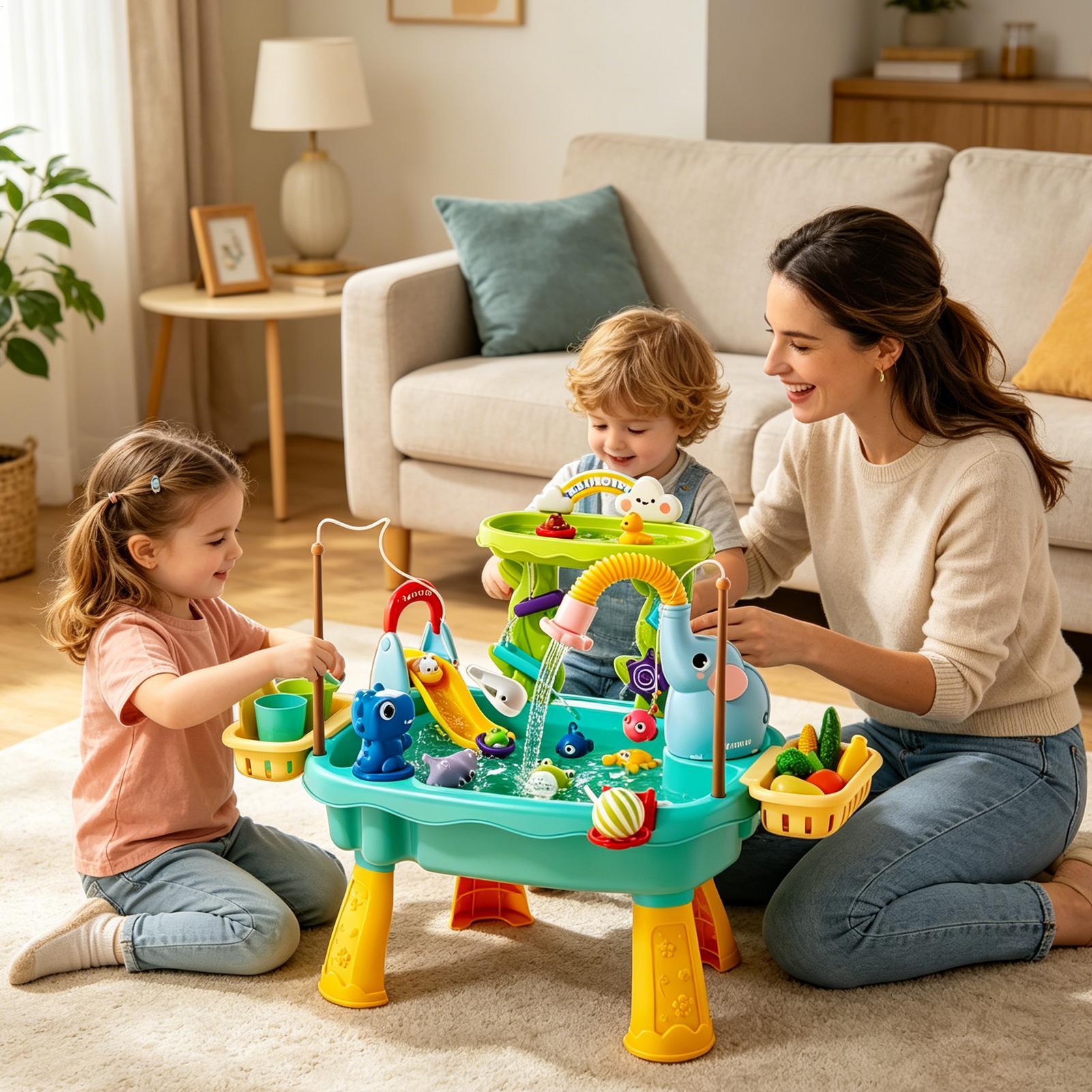 Upgraded Toddler Water Table K - Kids Outdoor Sink บทวิจารณ์และราคา