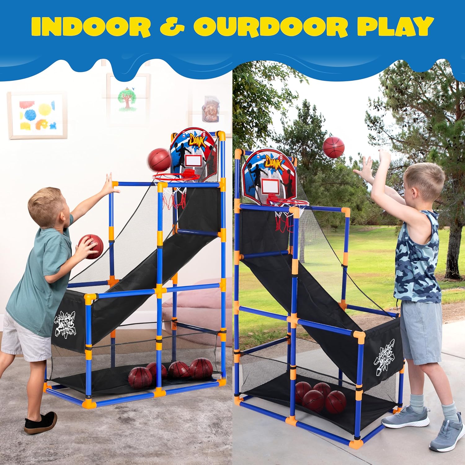Arcade Basketball Game Set wit - Outdoor Games For Kids บทวิจารณ์และราคา