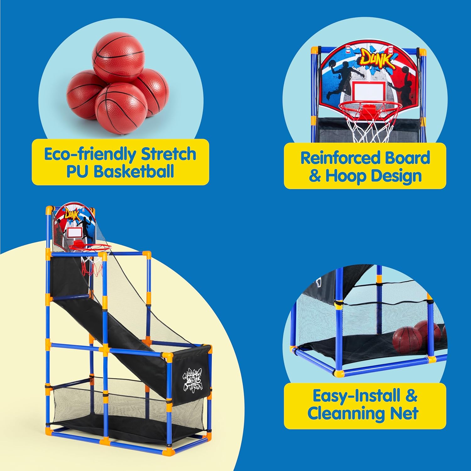 Arcade Basketball Game Set wit - Outdoor Games For Kids บทวิจารณ์และราคา