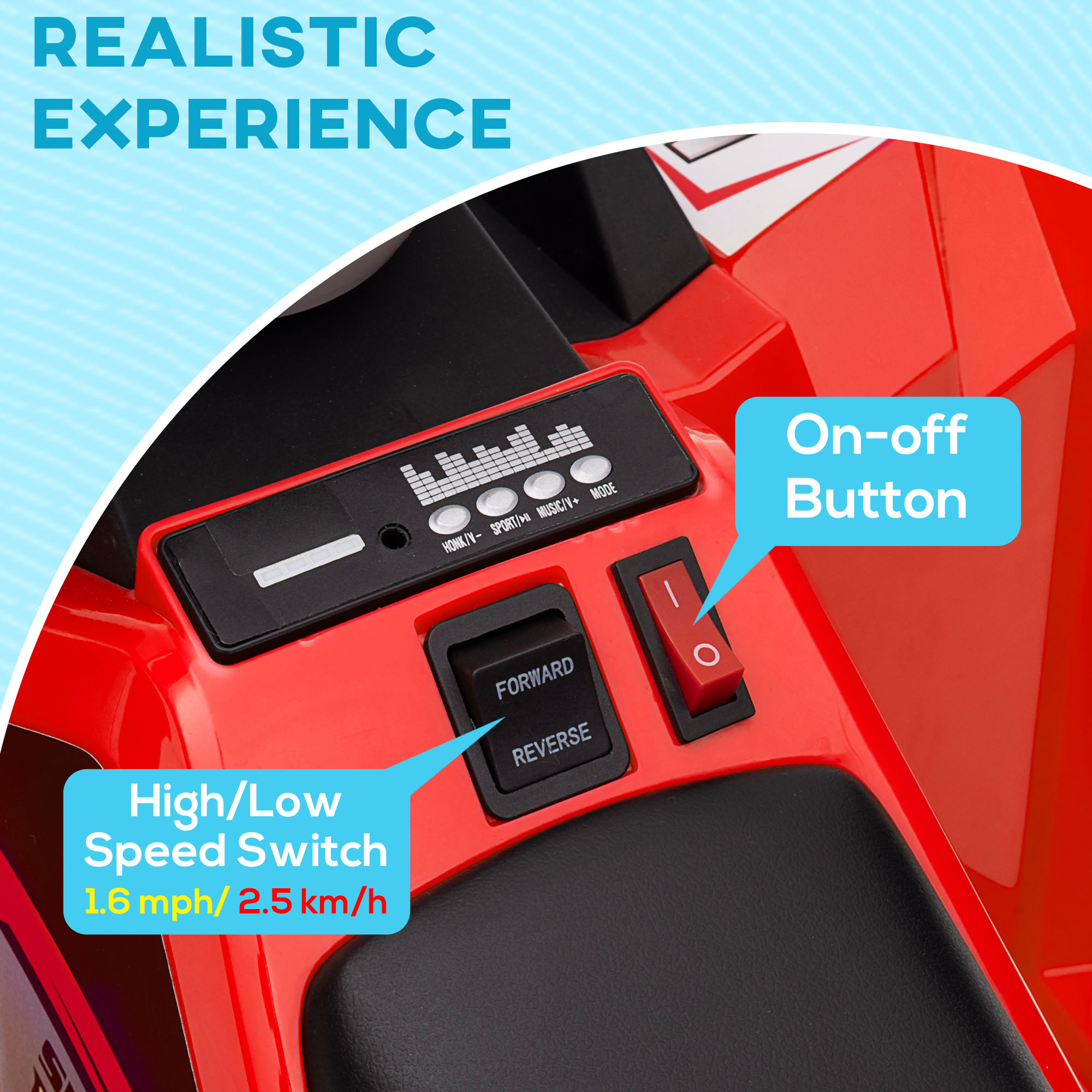 Car 6V with Kids Durable Desig - Kids Outdoor Electric Car บทวิจารณ์และราคา