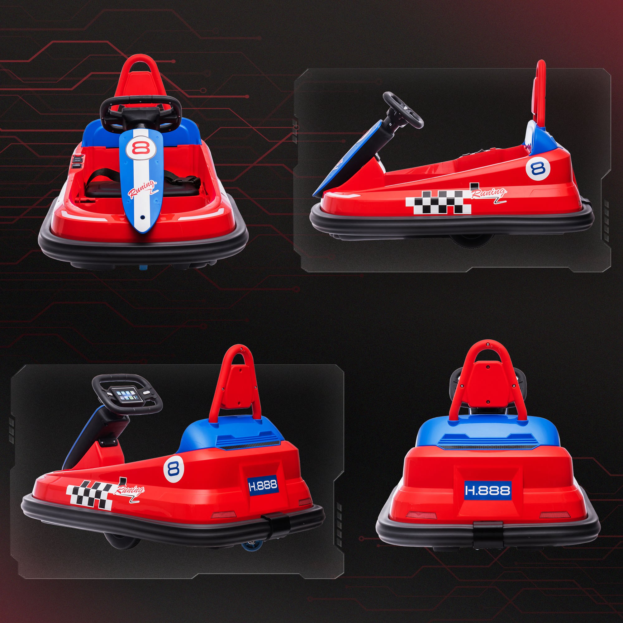 Kids Electric Ride On Toy 6V C - Kids Outdoor Electric Car บทวิจารณ์และราคา
