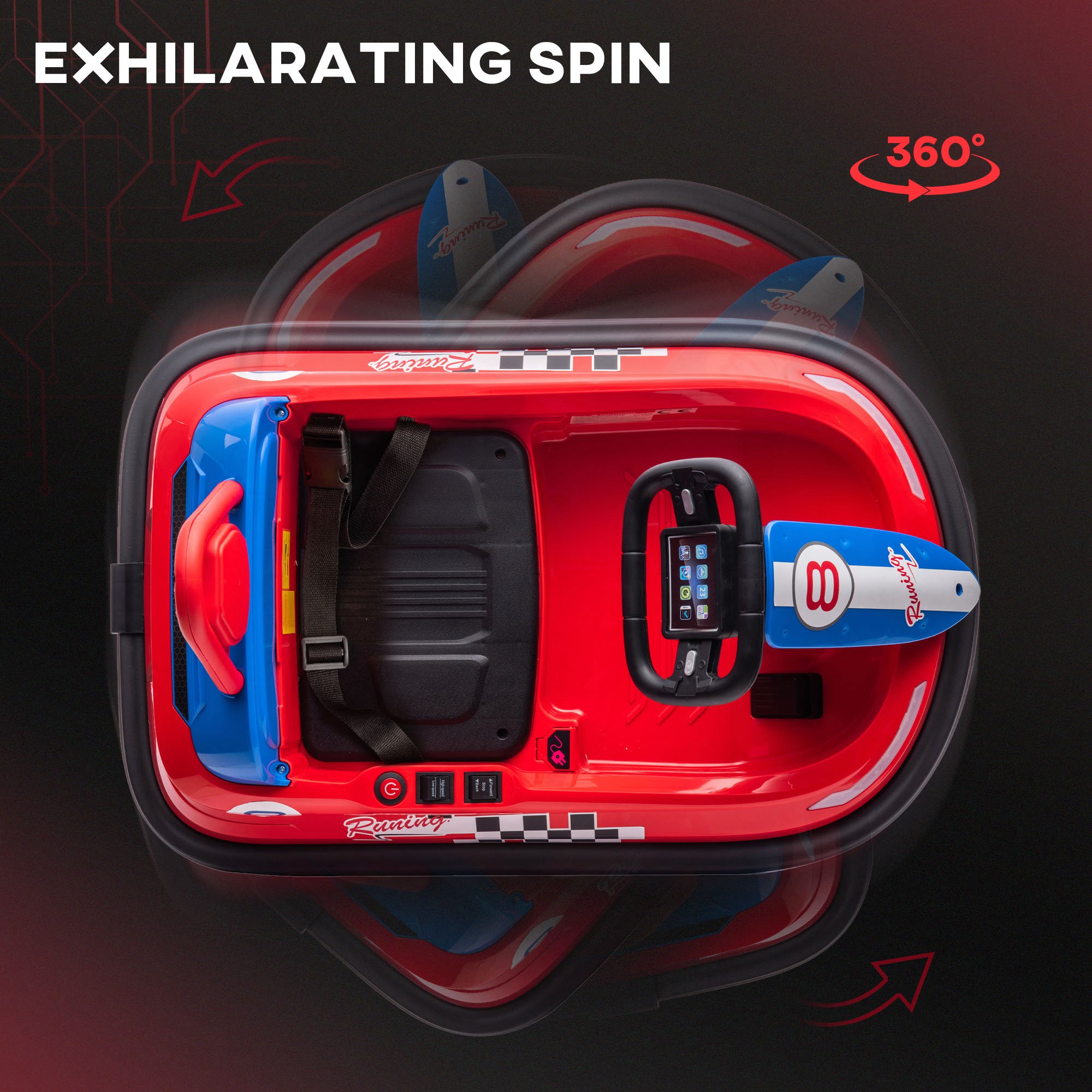 Kids Electric Ride On Toy 6V C - Kids Outdoor Electric Car บทวิจารณ์และราคา