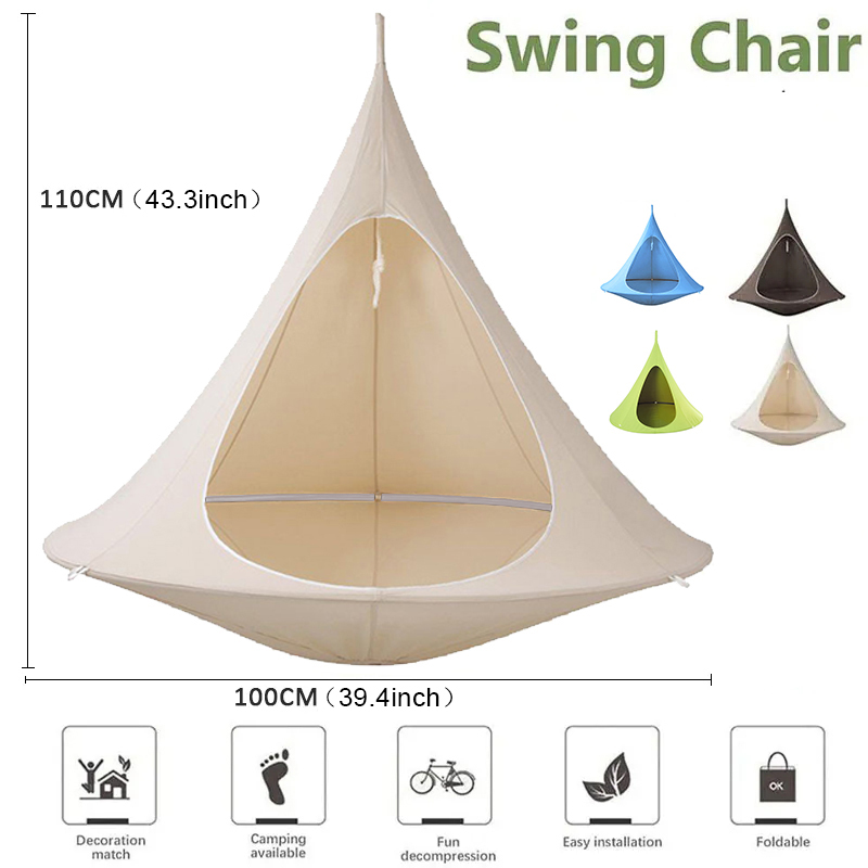 Outdoor Waterproof hammock Dou - Kids Outdoor Lawn Chair บทวิจารณ์และราคา
