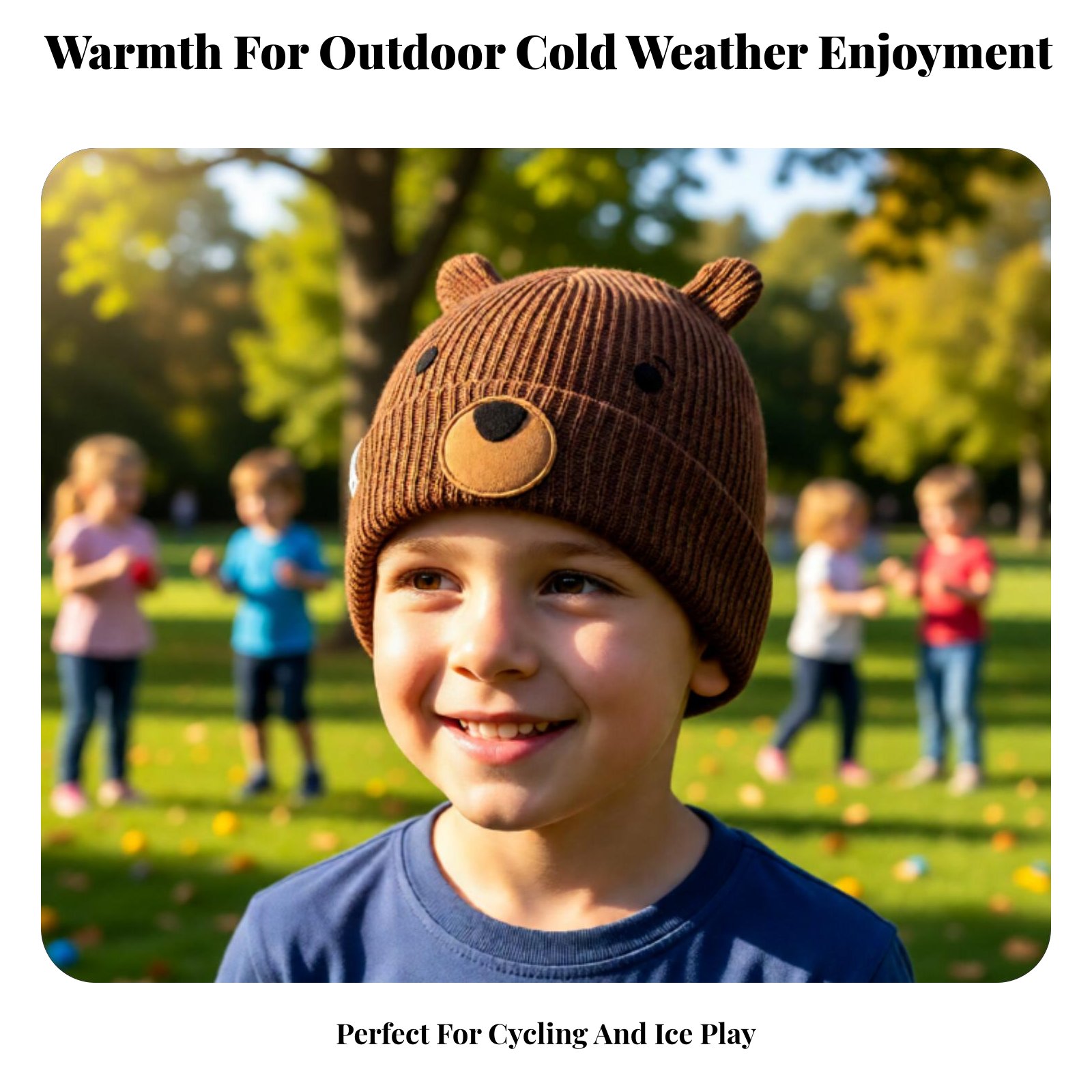 Children's Knitted Neck Warmer - Kids Outdoor Gloves บทวิจารณ์และราคา