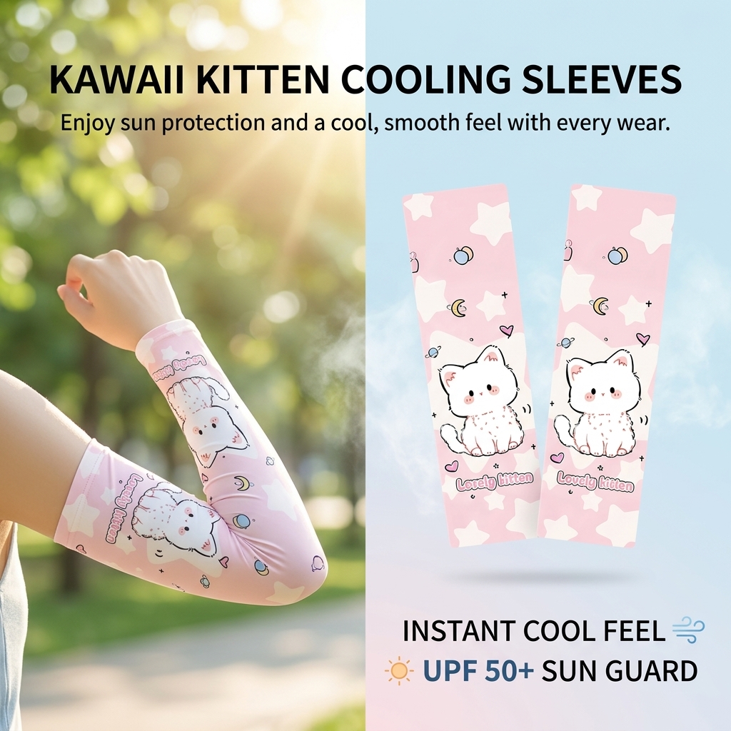 Cartoon Kids Ice Silk Sun Prot - Kids Outdoor Adventure บทวิจารณ์และราคา