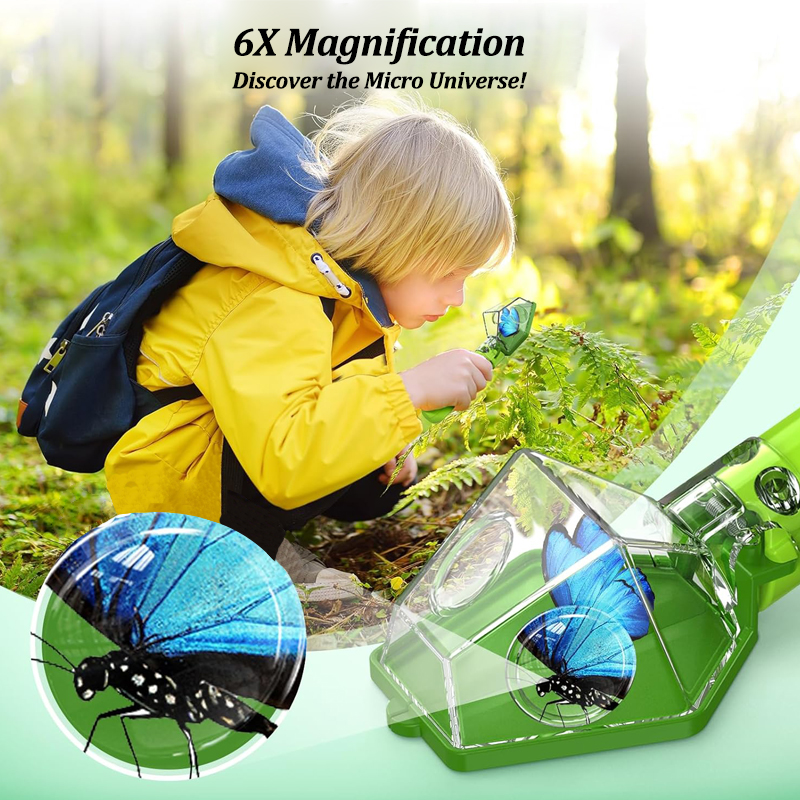Portable Insect Catcher With 6 - Kids Outdoor Explorer Kit บทวิจารณ์และราคา