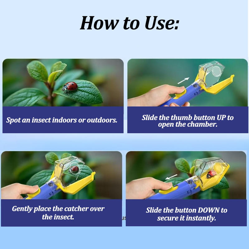 Portable Insect Catcher With 6 - Kids Outdoor Explorer Kit บทวิจารณ์และราคา