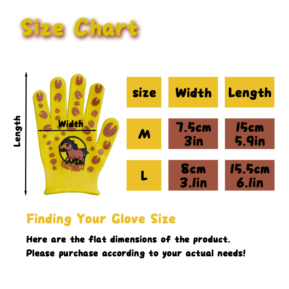 4 Pairs Kids Gardening Gloves  - Kids Outdoor Gloves บทวิจารณ์และราคา