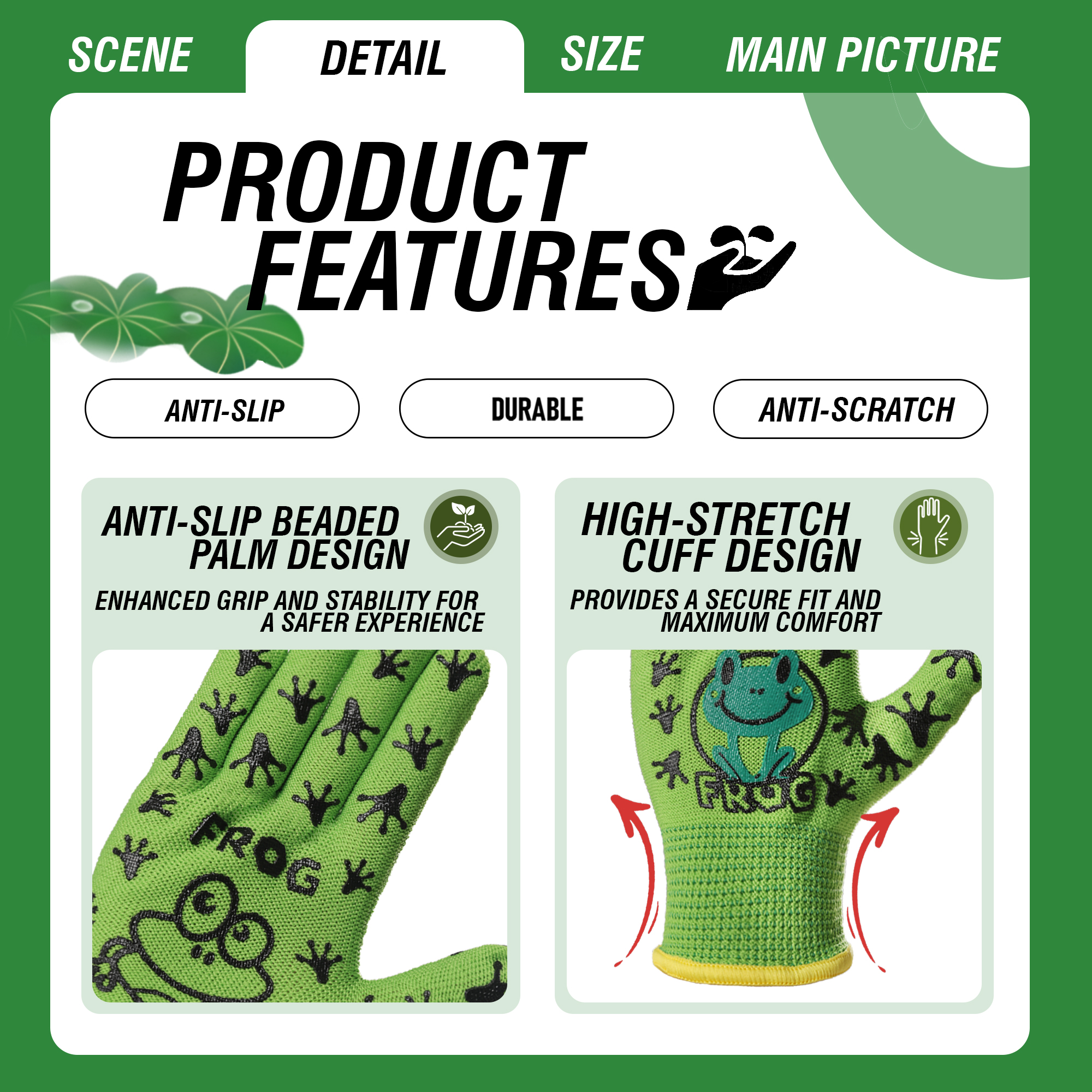 4 Pairs Kids Gardening Gloves  - Kids Outdoor Gloves บทวิจารณ์และราคา